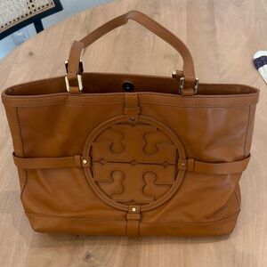 Tory Burch Tan Leather Tote